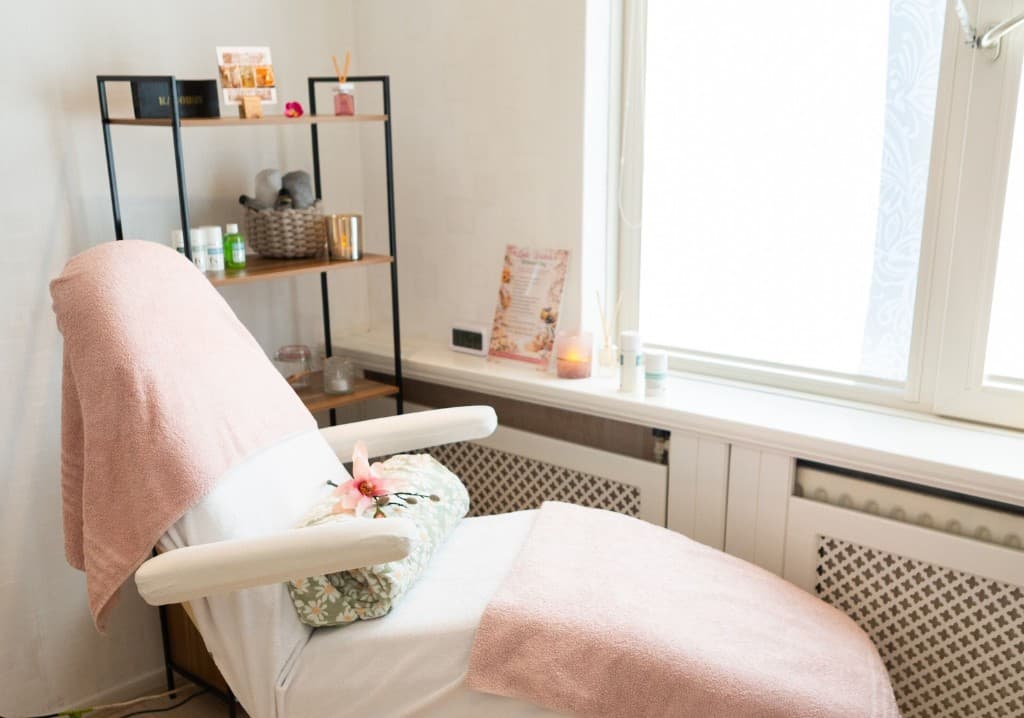 Behandelstoel in Salon Meta
